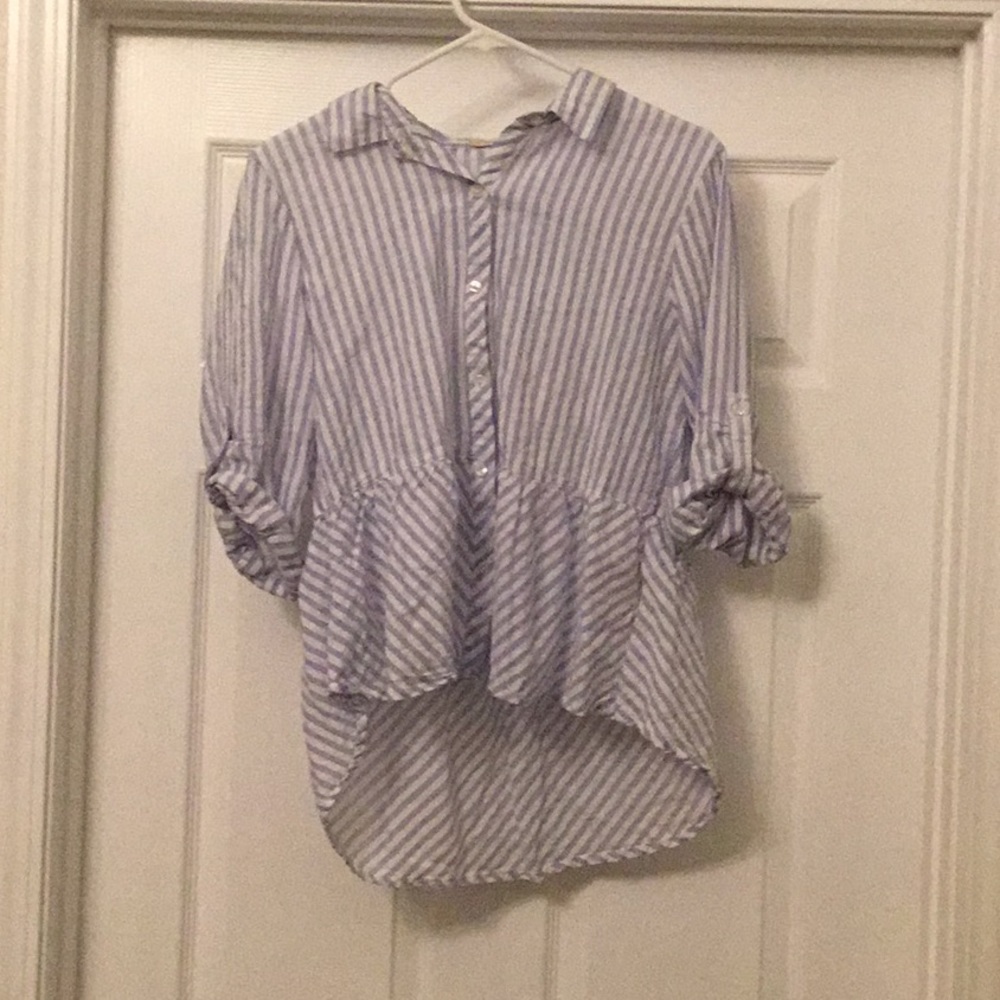 Baby doll button up top